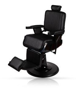 Scaun frizerie - Acapulco - Negru
