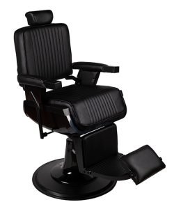 Scaun frizerie - Acapulco - Negru - imagine 4