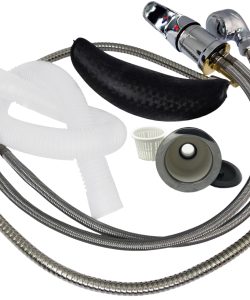 Set accesorii unitate de spalare (scafa) robinet+dus+furtun scurgere+dop