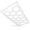 Lumini LED hexagonale, tip fagure – 4,84 × 2,43 m