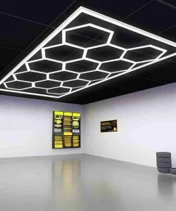 Lumini LED hexagonale, tip fagure – 4,84 × 2,43 m - imagine 9
