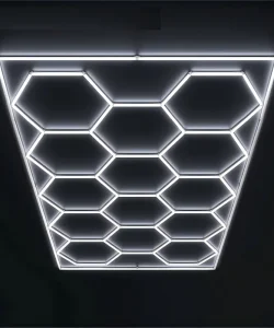 Lumini LED hexagonale, tip fagure – 4,84 × 2,43 m - imagine 4