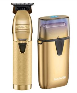 Set COMBO - BABYLISS - Skeleton si Shaver UV Gold - imagine 3