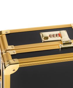 Geanta frizerie transport si depozitare BARBER Negru+Gold - imagine 4