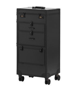 Geanta (troler) frizerie transport si depozitare BARBER V21 Negru - imagine 6