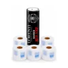 Gulere de frizerie LORENTI, set 5 role x 100 bucăți, alb
