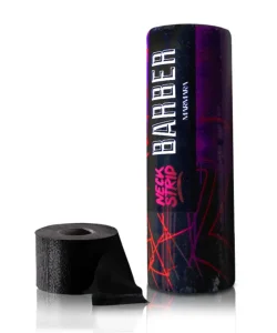 Gulere frizerie Marmara, Set 5 role x 100 buc, negru