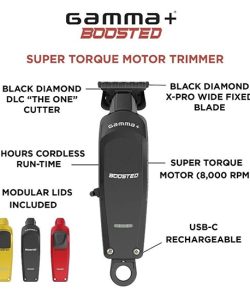 Mașină de contur GAMMA+ Boosted, negru - imagine 4