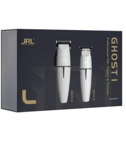 Set JRL Ghost1 – mașină de tuns și aparat de contur, alb - imagine 6