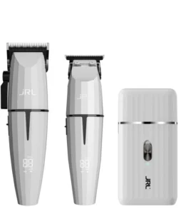 Set JRL Ghost2 – mașină de tuns, contur + aparat de ras, alb