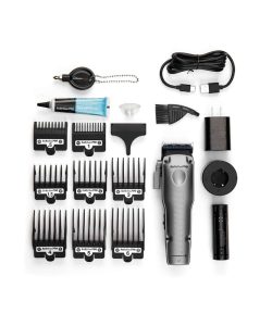 Set BaBylissPRO FXONE Lo-Pro, mașină de tuns și trimmer, gri - imagine 3