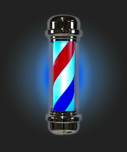 Reclama luminoasa led 58 cm frizerie si BarberShop - imagine 4
