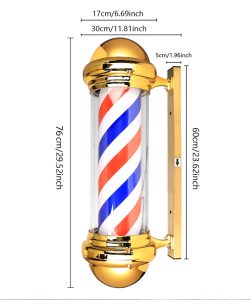 Reclama luminoasa led 76 cm frizerie si BarberShop - imagine 2