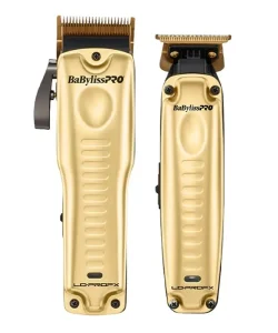 Set combo masina de tuns + masina de contur – BaBylissPro – Lo-ProFX – Gold - imagine 3