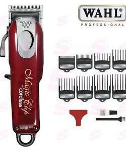 Mașină de tuns Wahl Cordless Magic Clip 5 Star, vișiniu - imagine 12