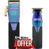 Set BaBylissPRO Boost+ 4Artists, mașină de tuns și trimmer, cameleon/negru