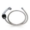 Furtun + para dus scafa frizerie - argintiu - 703A