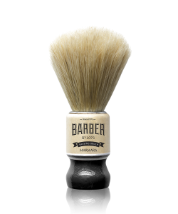 Pamatuf cu par de porc si maner din lemn Marmara Barber 1071