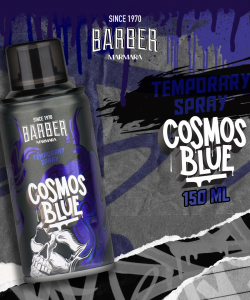 Spray colorant de par Marmara Cosmos Blue ( Albastru )150ml - imagine 2