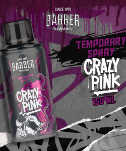 Spray colorant de par Marmara Crazy Pink ( Roz )150ml - imagine 2