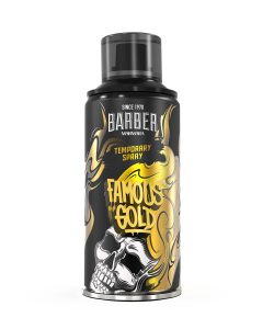 Spray colorant de păr Marmara Famous Gold, auriu, 150 ml