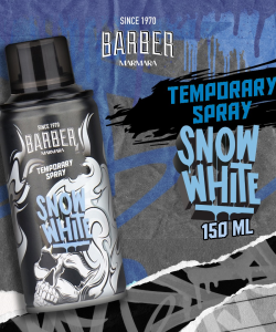 Alternative view of Spray colorant de păr Marmara Snow White, alb, 150 ml