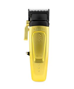 Mașină de tuns StyleCraft Saber II Metal – motor digital EON Brushless, gold - imagine 3