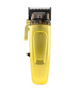 Mașină de tuns StyleCraft Saber II Metal – motor digital EON Brushless, gold - imagine 2