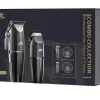 Set JRL Onyx, 2020C + 2020T, mașină de tuns și aparat de contur, negru