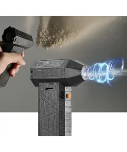 Suflantă aer TechSuit Violent Fan, 130.000 RPM, 3 viteze, galben - imagine 5