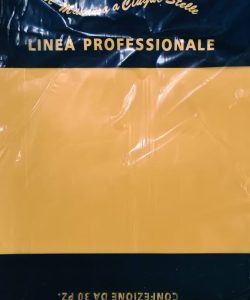 Pelerine de unică folosință ROIAL pentru coafor, galben, 85×108 cm, set 30 buc.