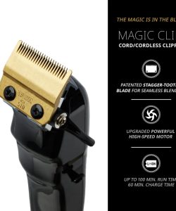 Masina de tuns Wahl Magic Clip Cordless 5 Star Black - imagine 5