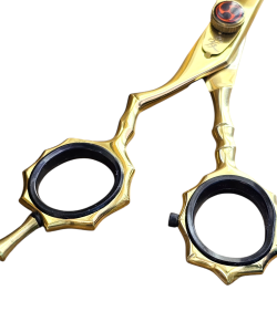 Samurai Gold Smarald – Foarfeca Tuns - Dreapta, 6 inch - imagine 2