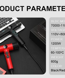 Uscător de par VGR Profesional V-401, negru - imagine 2