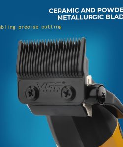 Mașină de tuns VGR V-285 Muscular, negru/galben - imagine 6