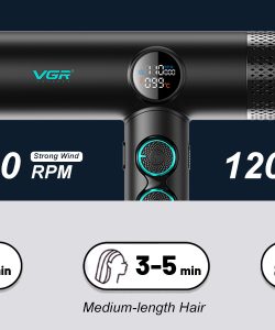 Uscător de par VGR Profesional V-401, negru - imagine 4