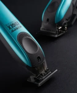 Set Kiepe EDGEX ULTRATHIN – Mașină de tuns și aparat de contur, albastru - imagine 6