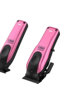 Set Kiepe EDGEX ULTRATHIN – Mașină de tuns și aparat de contur, roz - imagine 5