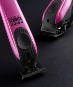 Set Kiepe EDGEX ULTRATHIN – Mașină de tuns și aparat de contur, roz - imagine 6