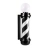 Reclamă luminoasă (siglă) pentru frizerie / barbershop – Barber Pole 85 cm, negru
