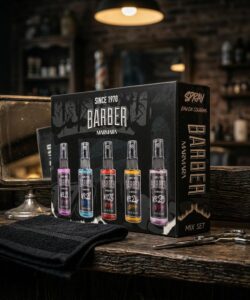 Set apă de colonie MARMARA Barber Graffiti, 5 x 50 ml, 250 ml - imagine 2