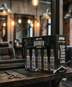 Set apă de colonie MARMARA Barber Graffiti, 5 x 50 ml, 250 ml - imagine 3