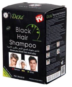 Sampon colorant Dexe Black Hair Shampoo 10x 25ml