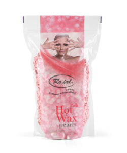 Ceara de epilat elastica Roial Roz Trandafir cu perle 800gr