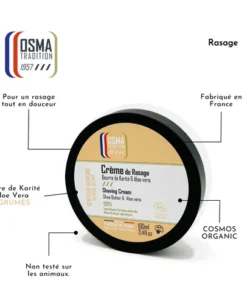Crema de Barbierit Osma Tradition Citrus Bio 100ml - imagine 3