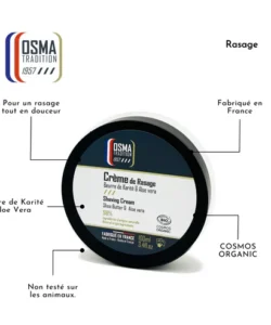 Crema de Barbierit Osma Tradition Classic Bio 100ml - imagine 3