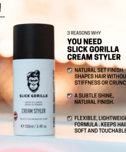 Crema de Par Slick Gorilla Cream Styler 100ml - imagine 4
