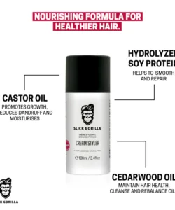 Crema de Par Slick Gorilla Cream Styler 100ml - imagine 6