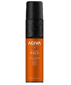 Fixativ Agiva Styling Rock Mega Strong Orange 400ml - imagine 2