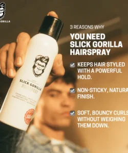 Fixativ Slick Gorilla Hairspray | Finishing Spray 200ml - imagine 3